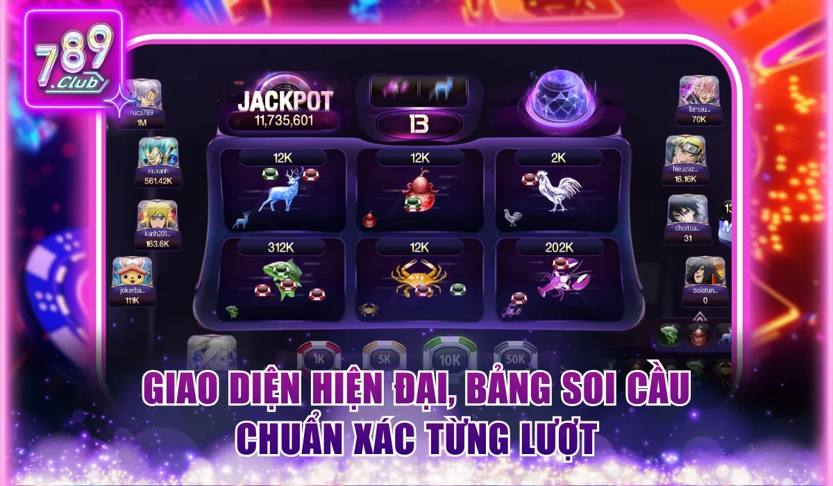 Giao diện hiện đại, bảng soi cầu chuẩn xác từng lượt