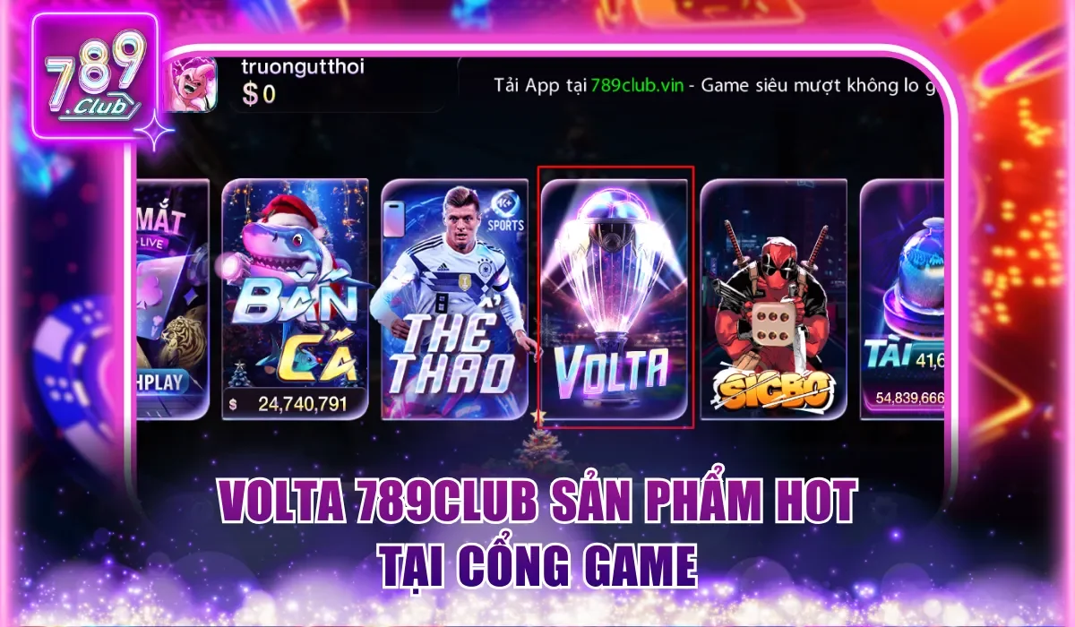 Volta 789Club - Game Bóng Đá Đỉnh Cao, Chơi Cược Cực Đã 1 Vota 789Club sản phẩm hấp dẫn hàng đầu tại cổng game