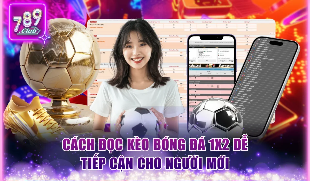 Cách Đọc Kèo Bóng Đá Chuẩn Xác Trên Bảng Tỷ Lệ Của 789Club 3 Cách đọc kèo bóng đá 1X2 dễ tiếp cận cho người mới